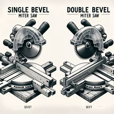 Precision in Every Cut: Navigating the World of Single Bevel and Double Bevel Miter Saws