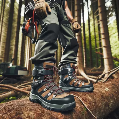 Scaling Heights: A Journey to Find the Ultimate Chainsaw Boots for Climbing